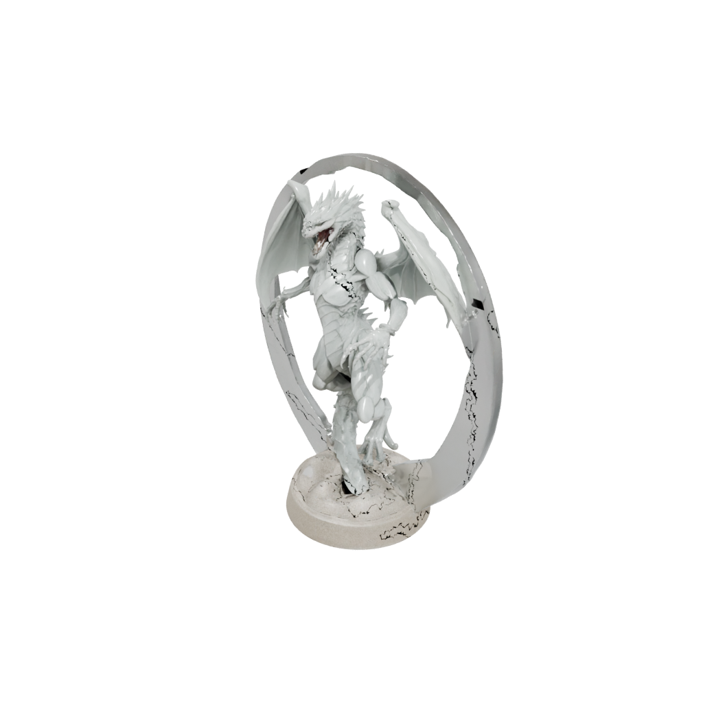 Crystal Relief Sand Wyrm