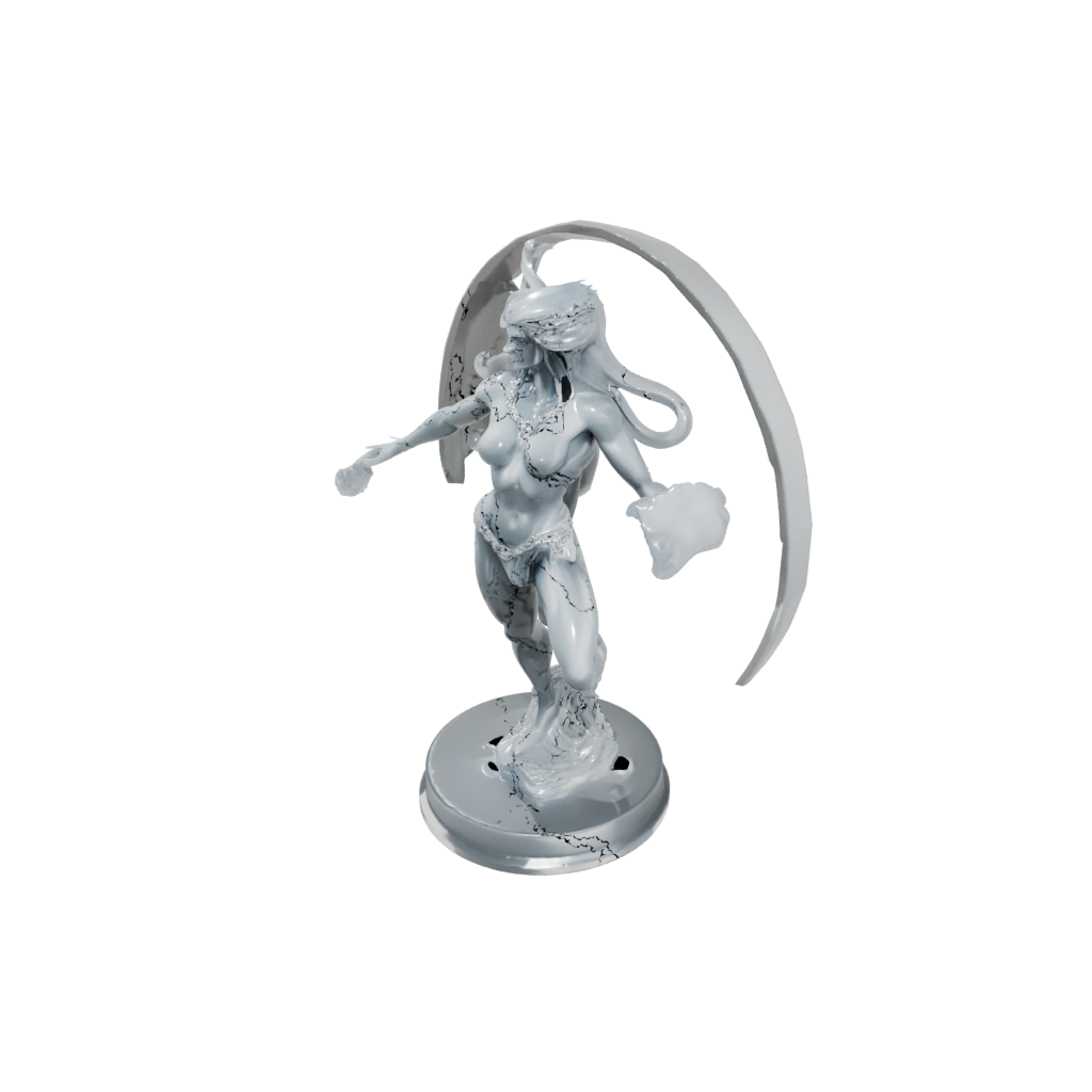 Crystal Relief Storm Djinn