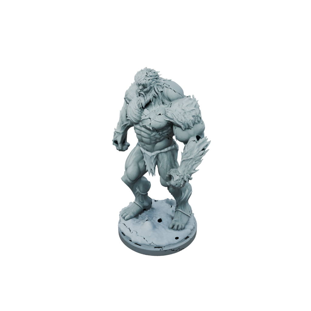 Scene Ice Elemental Titan