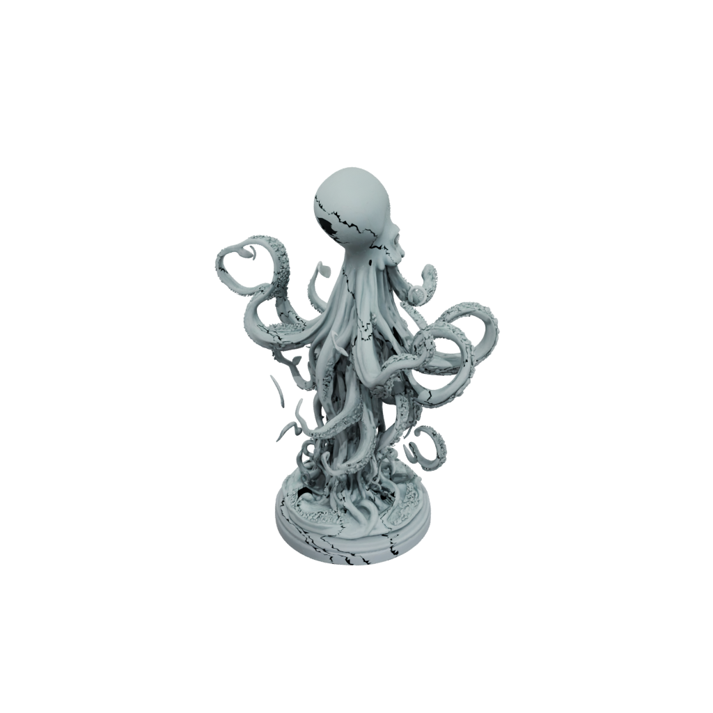 Scene Kraken Tentacle Sculpture