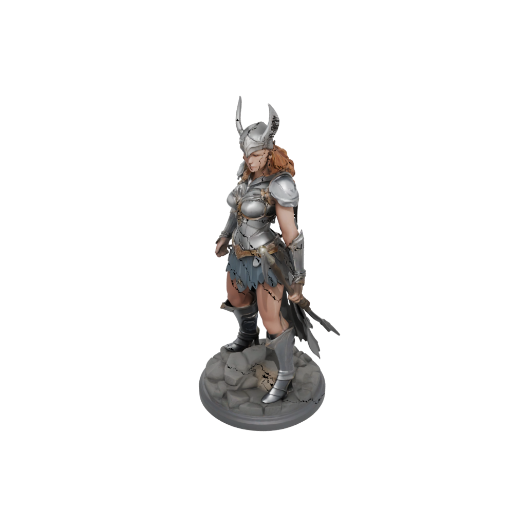 Scene Valkyrie Warrior Figure