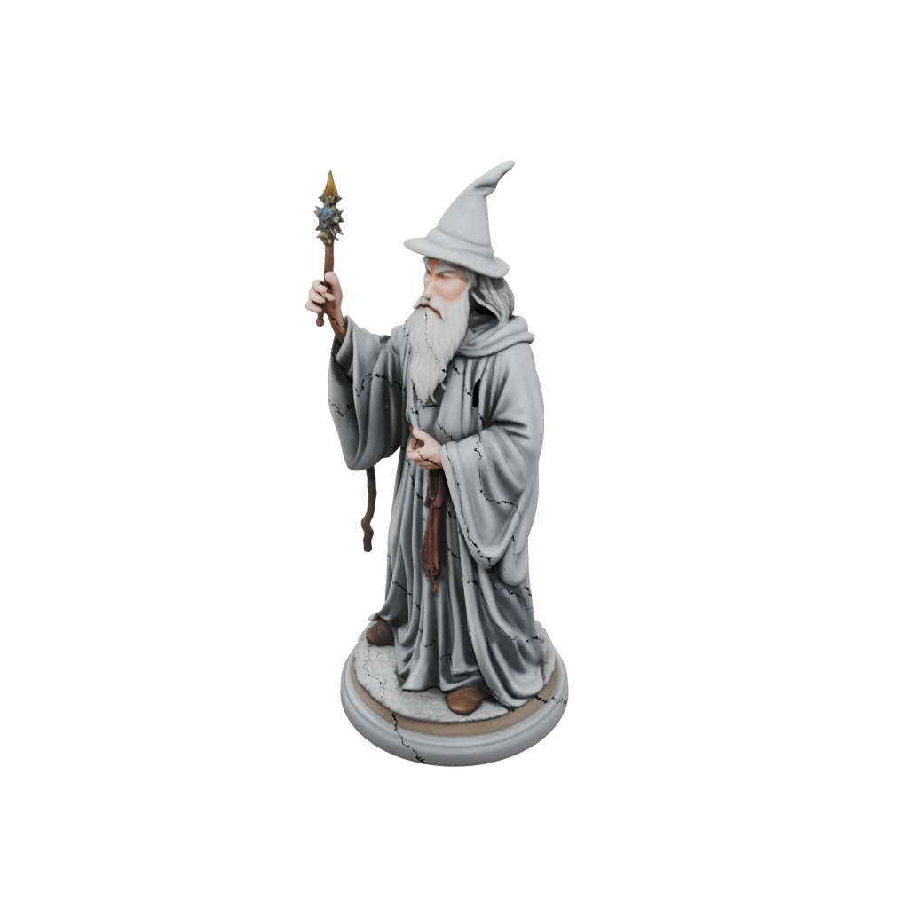 Scene Wise Wizard Figure