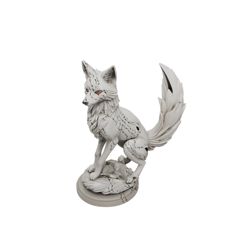 Kitsune Nine-Tail Fox