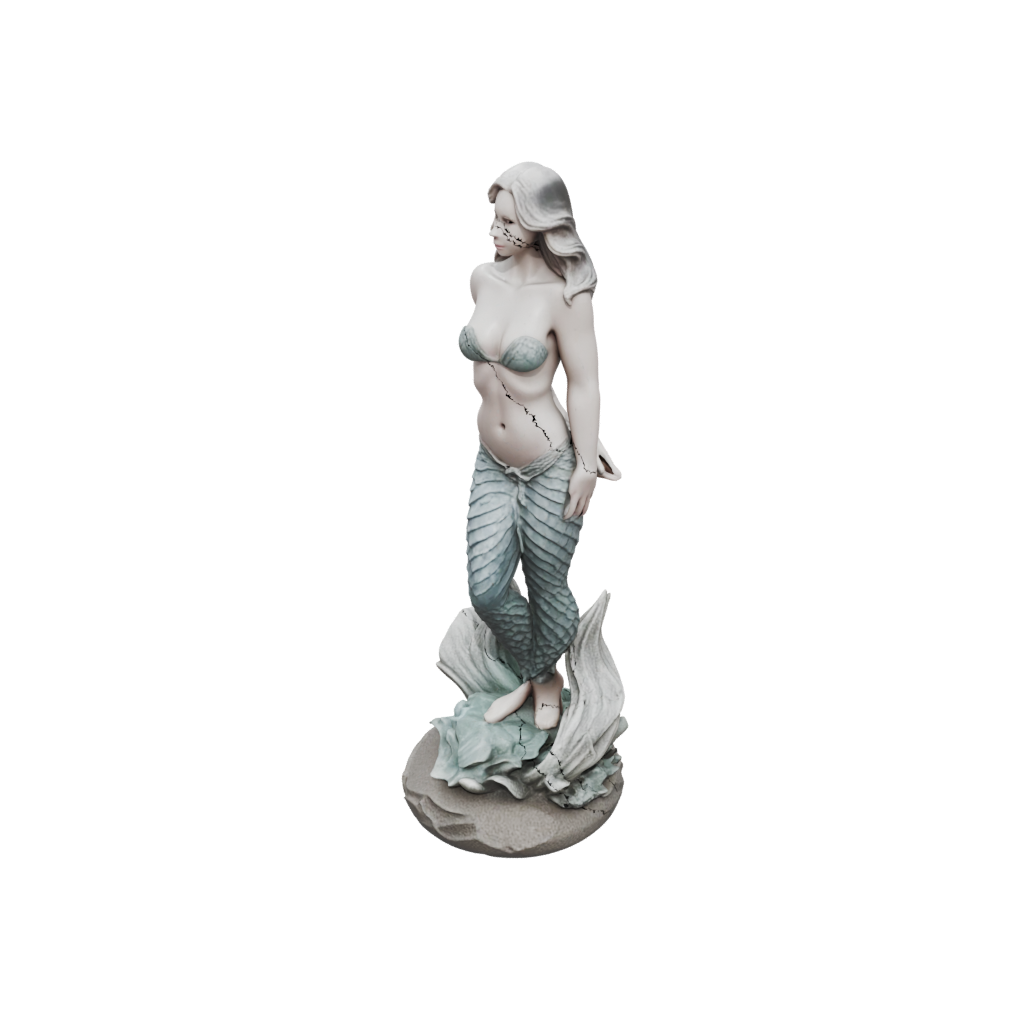 Mermaid On A Rock
