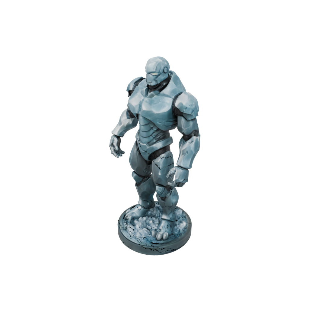Galaxy Bust Crystal Golem