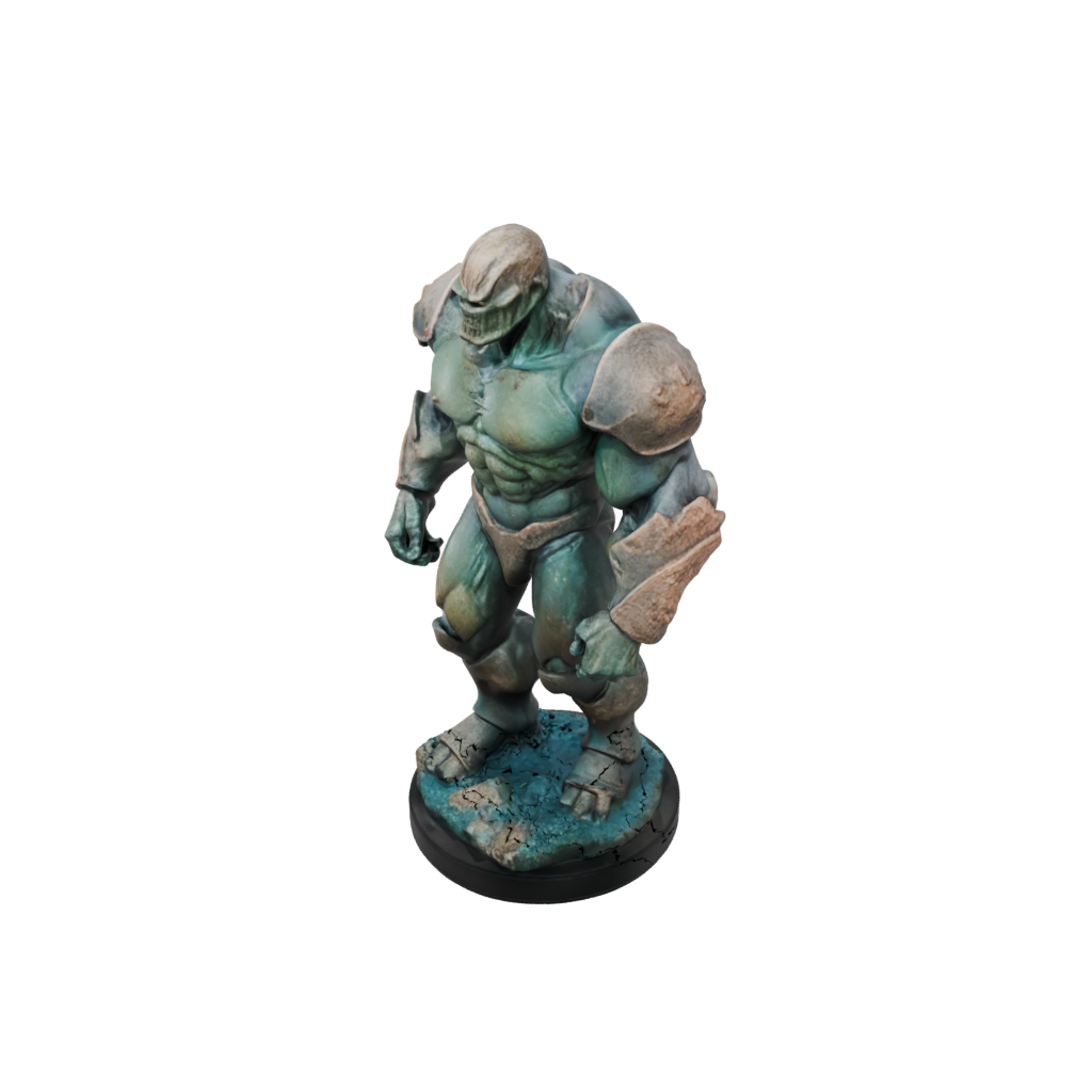 Galaxy Bust Earth Golem Colossus