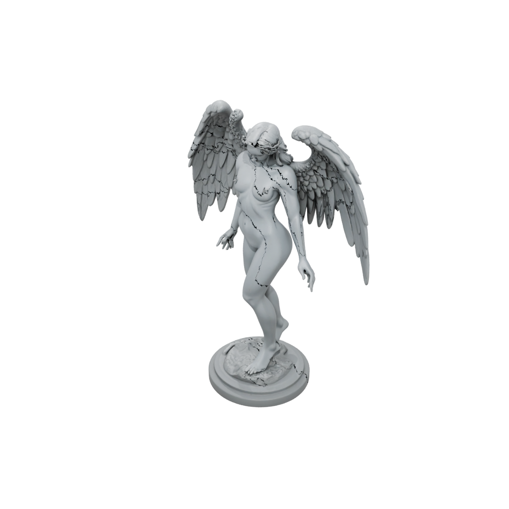 Galaxy Bust Fallen Angel