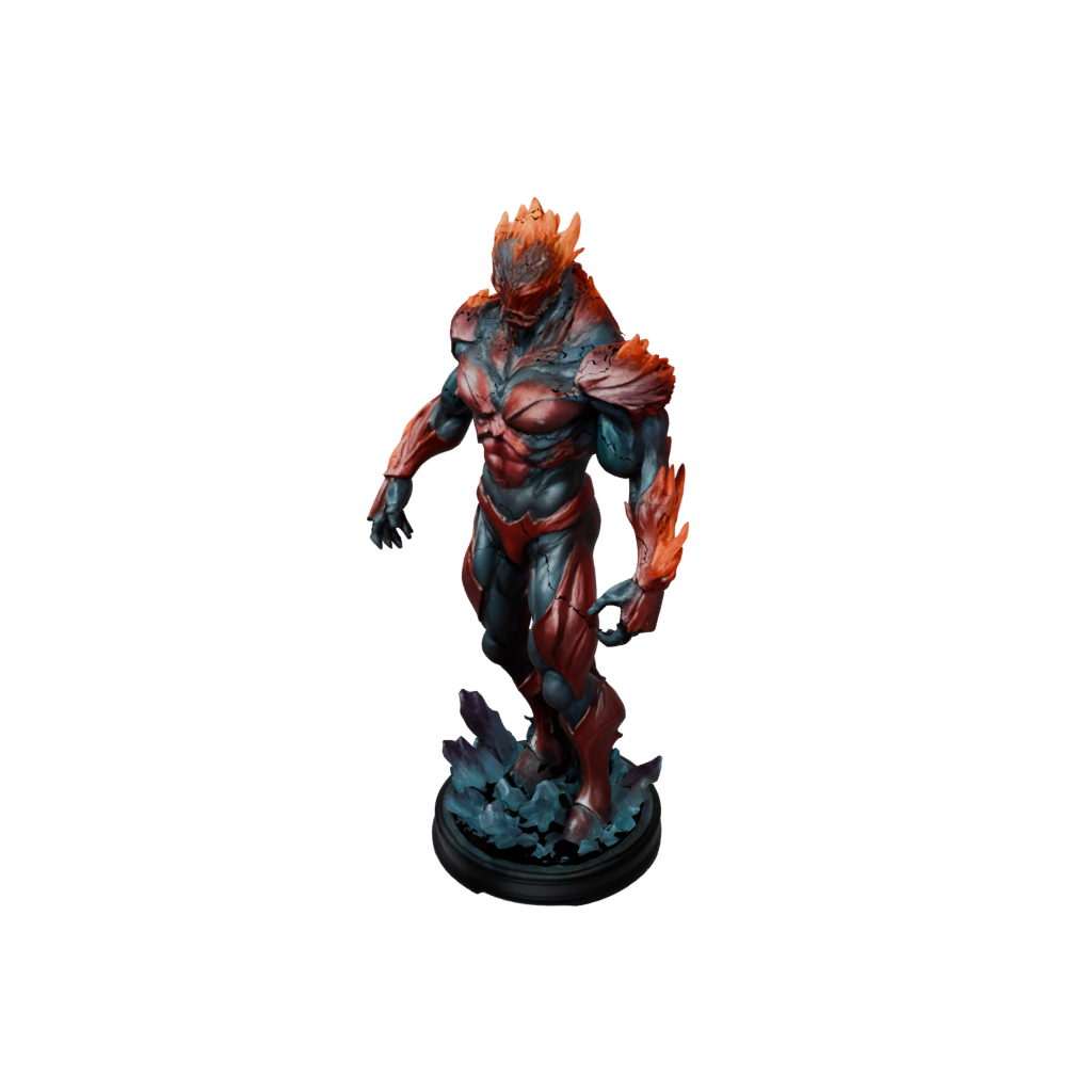 Galaxy Bust Fire Elemental Titan