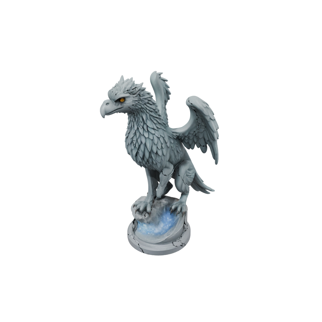 Galaxy Bust Griffin Statue