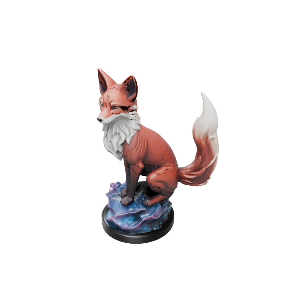 Galaxy Bust Kitsune Nine-Tail Fox