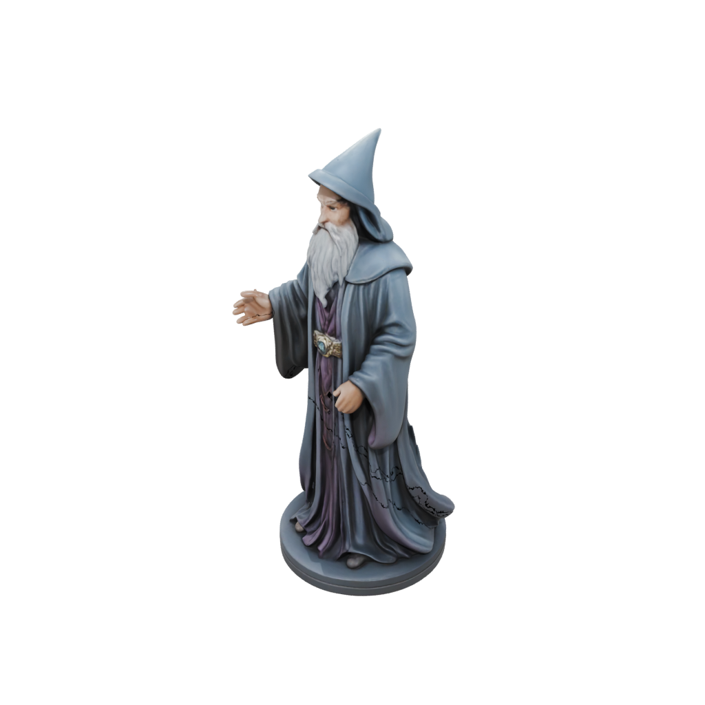 Galaxy Bust Wise Wizard Figure