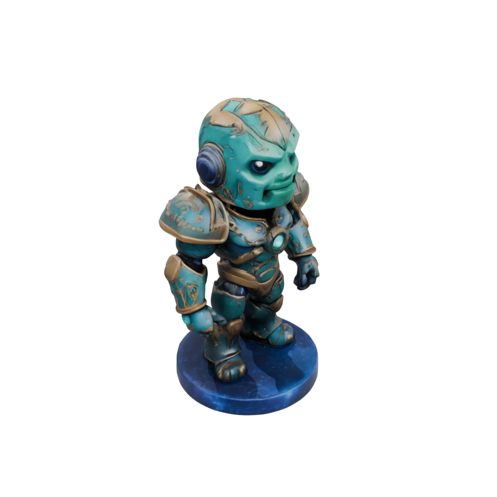 Galaxy Chibi Earth Golem Colossus