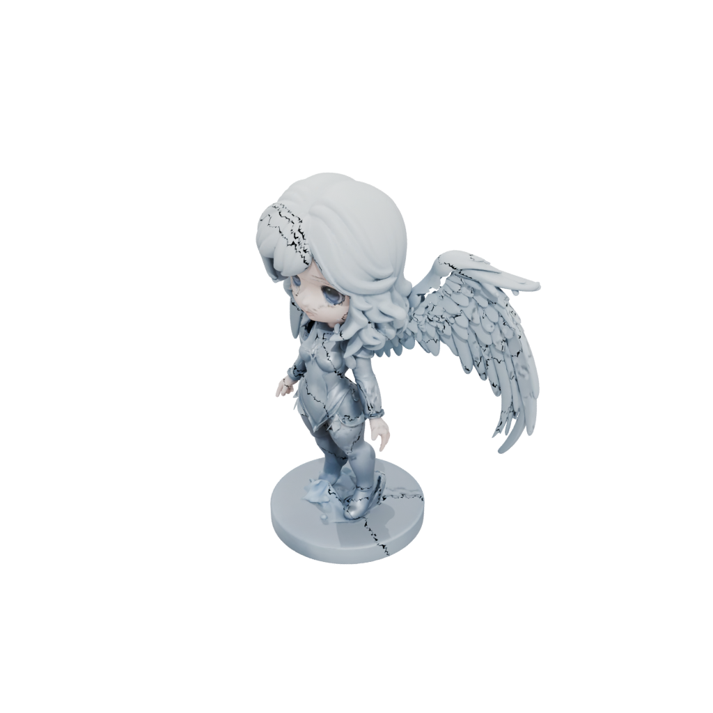 Galaxy Chibi Fallen Angel