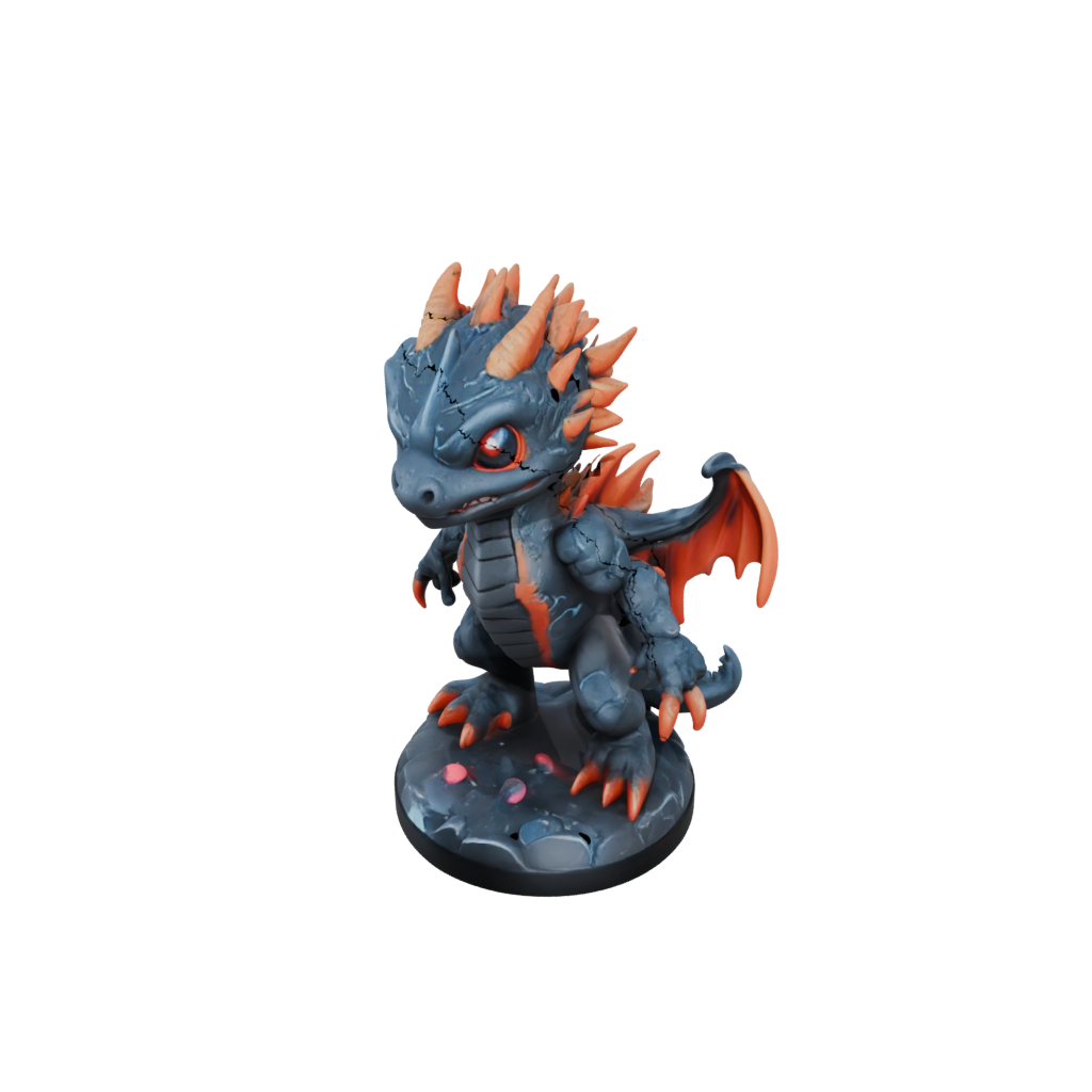 Galaxy Chibi Lava Drake