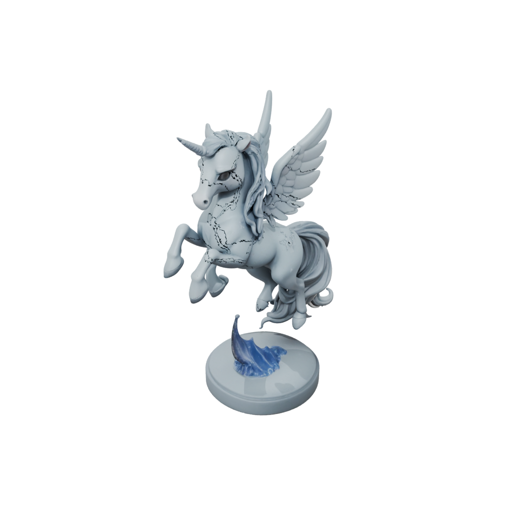Galaxy Chibi Pegasus Rearing