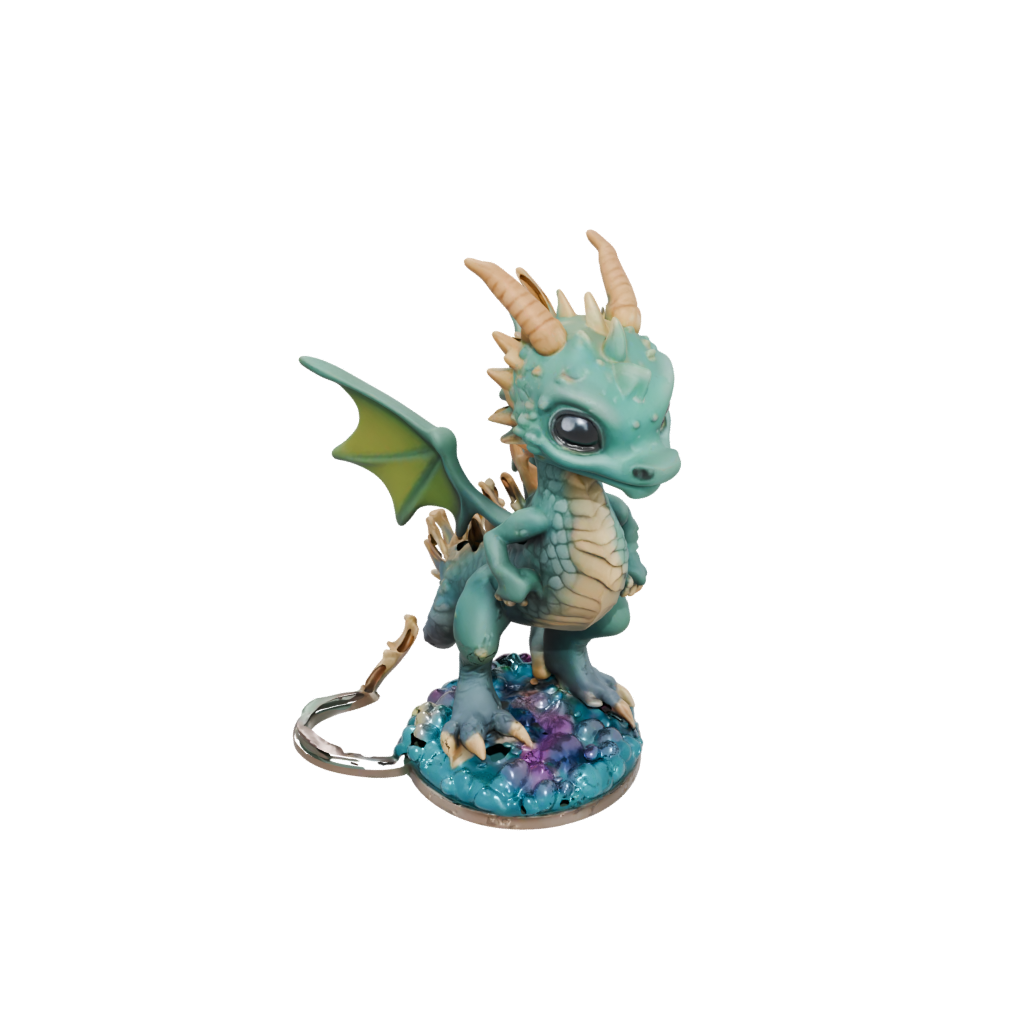 Galaxy Chibi Swamp Dragon