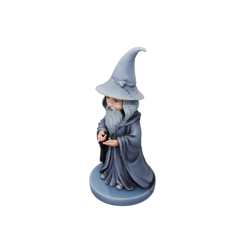 Galaxy Chibi Wise Wizard Figure