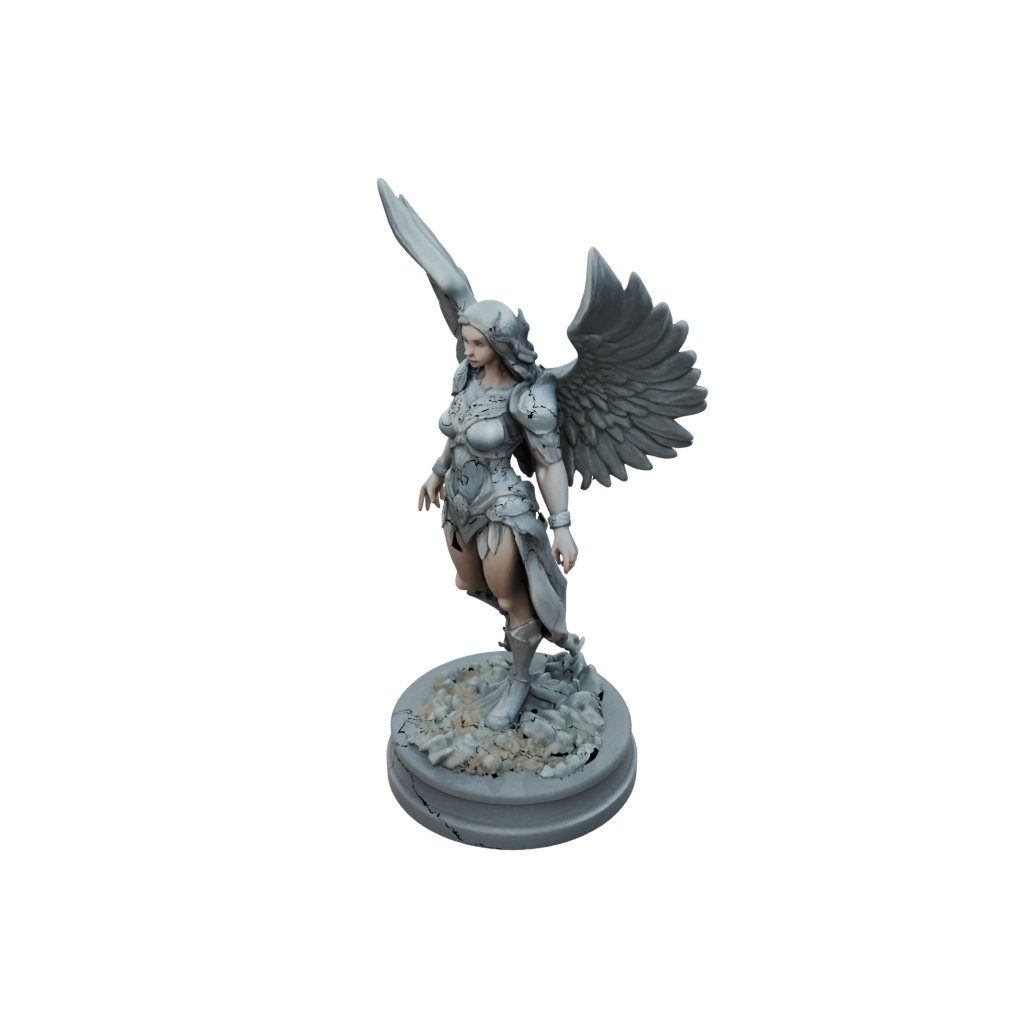 Galaxy Scene Celestial Angel Warrior