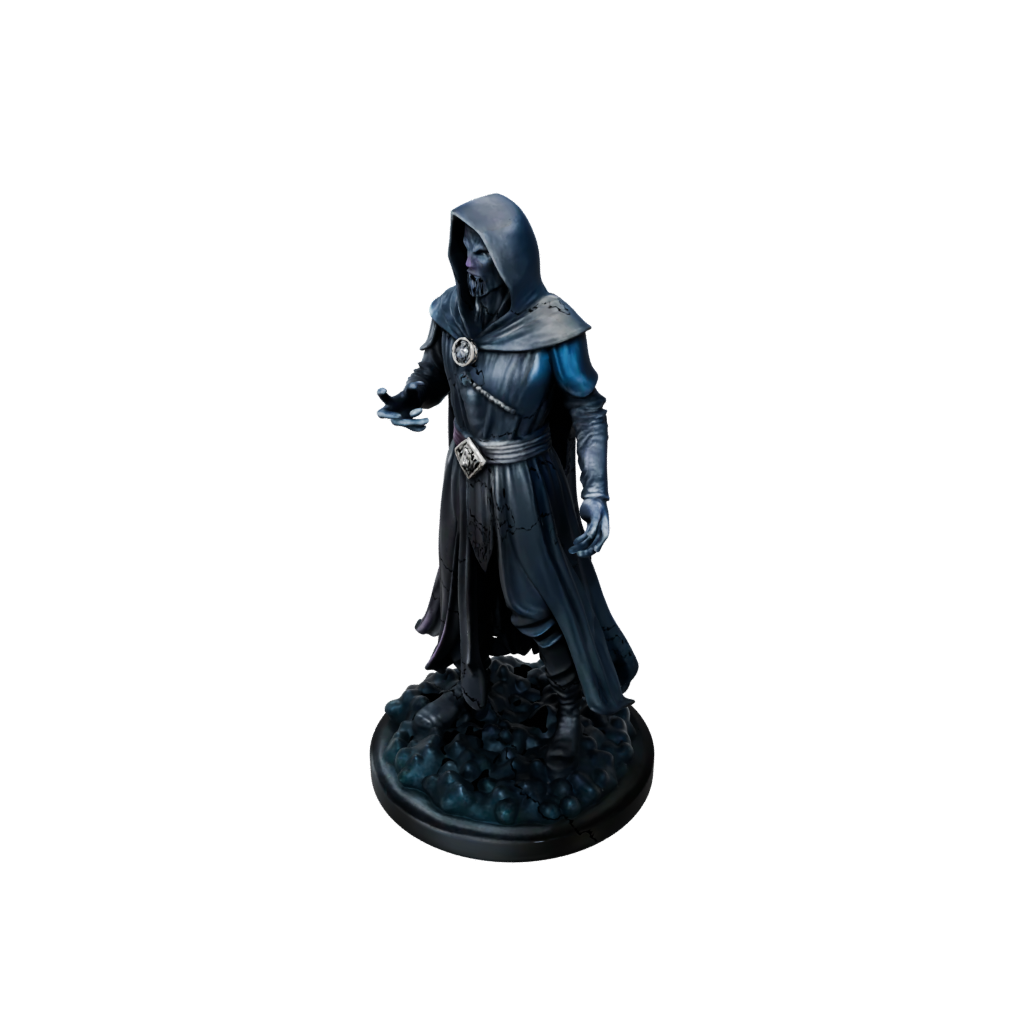 Galaxy Scene Dark Sorcerer Figurine