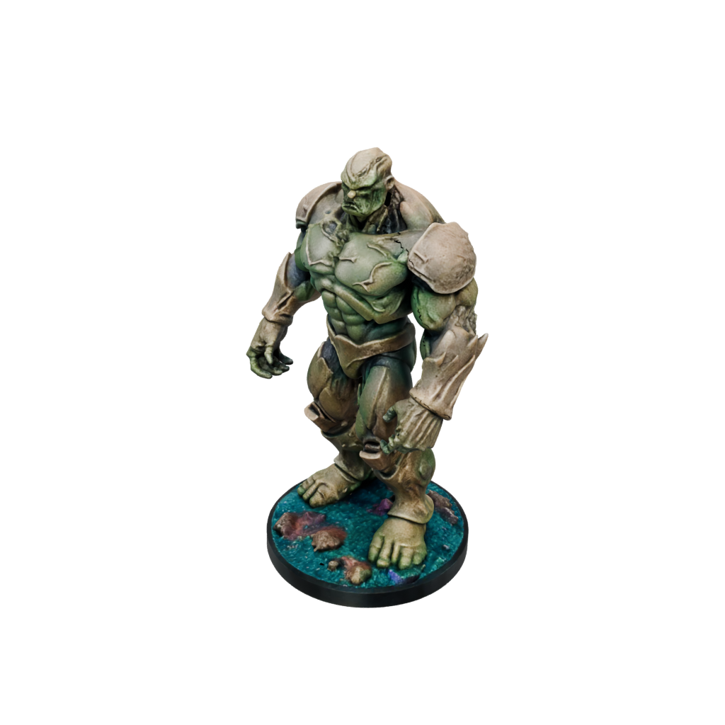 Galaxy Scene Earth Golem Colossus