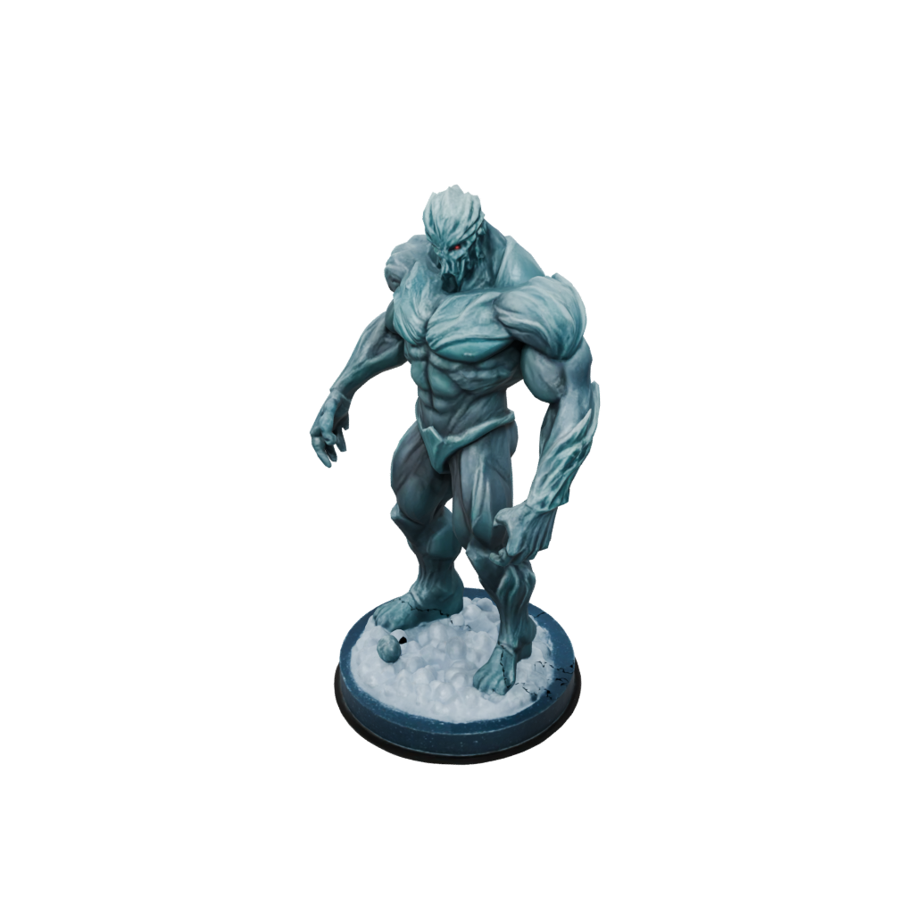 Galaxy Scene Ice Elemental Titan