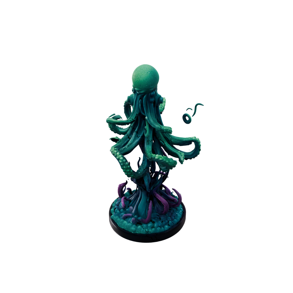 Galaxy Scene Kraken Tentacle Sculpture