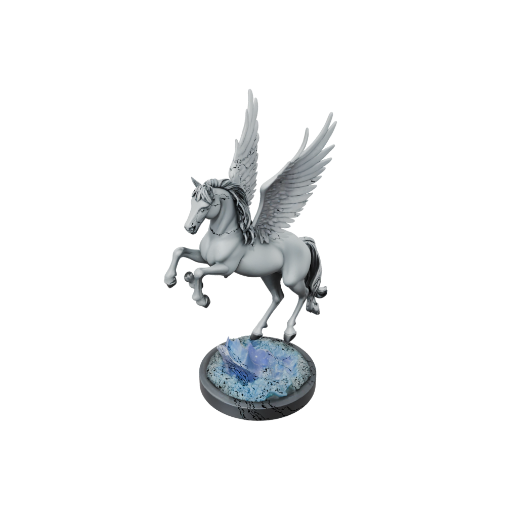 Galaxy Scene Pegasus Rearing