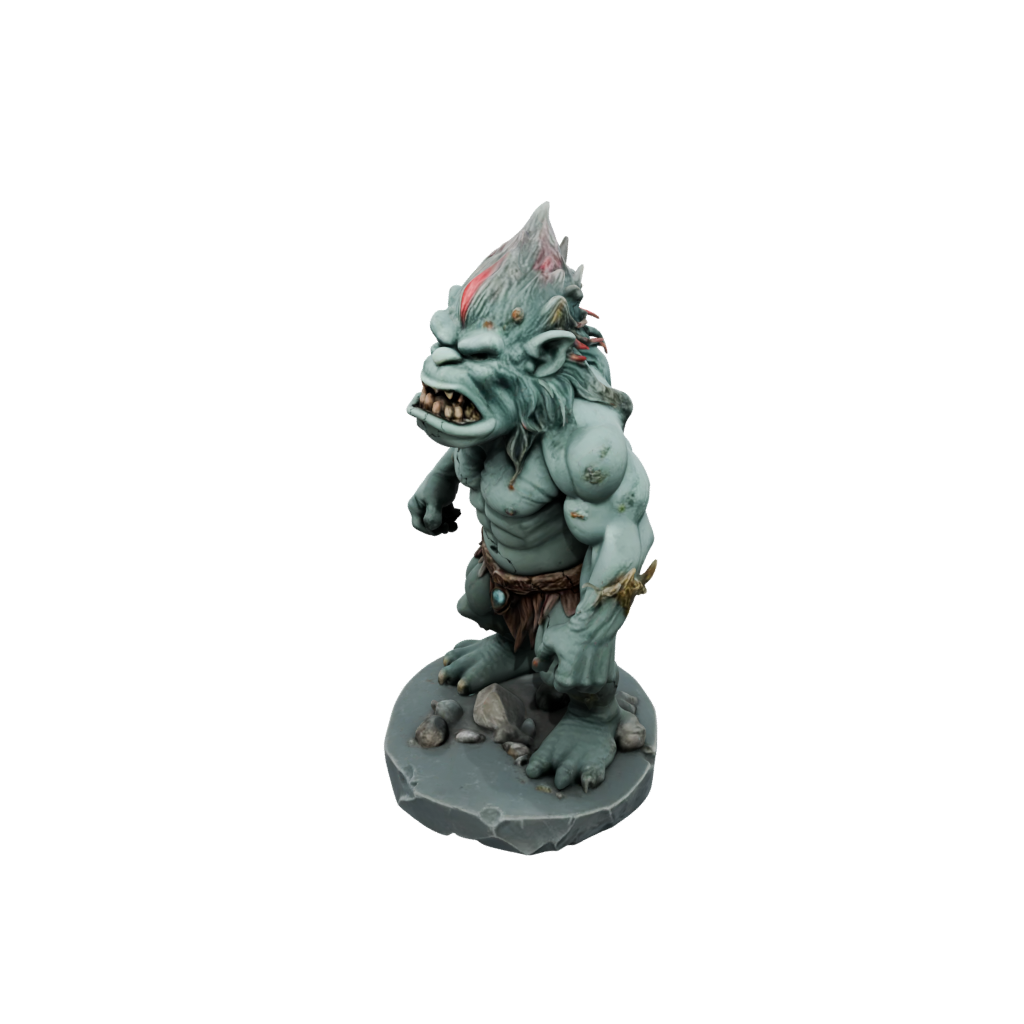Galaxy Scene Rock Troll