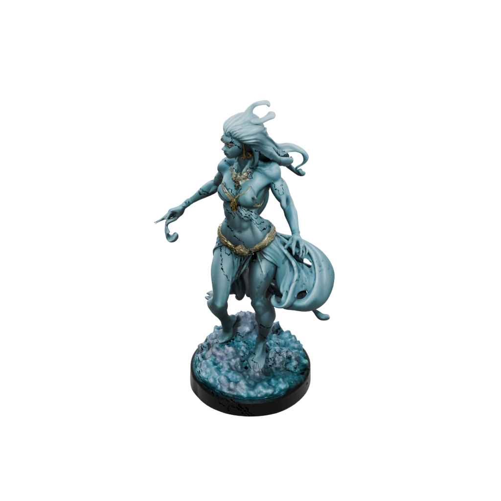 Galaxy Scene Storm Djinn