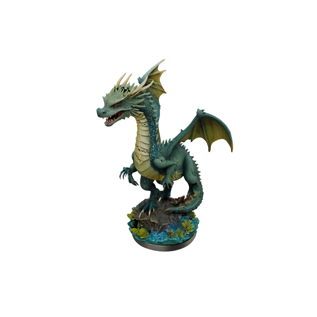 Galaxy Scene Swamp Dragon