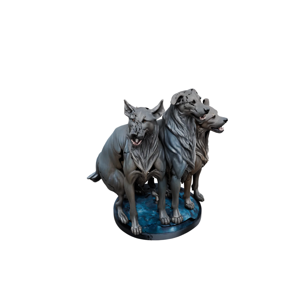 Galaxy Cerberus Three-Headed Hound