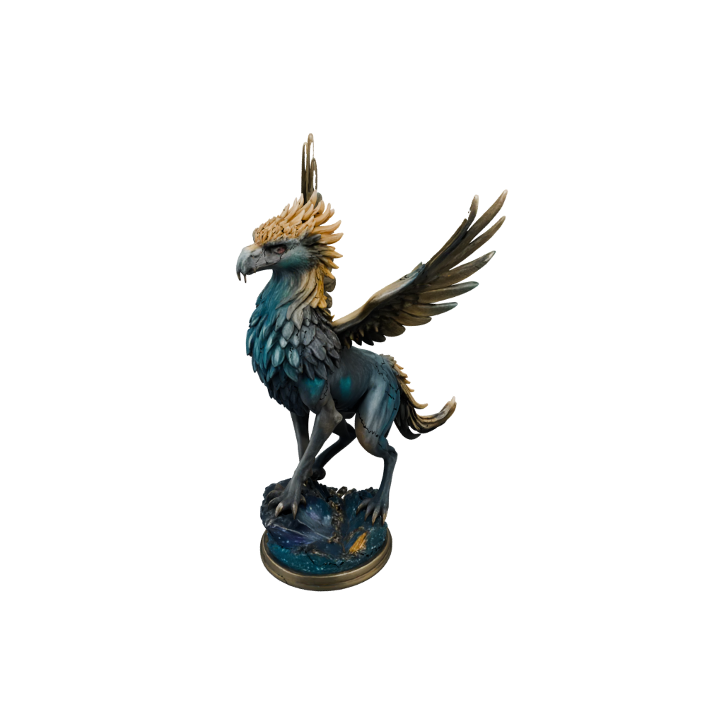 Galaxy Griffin Statue