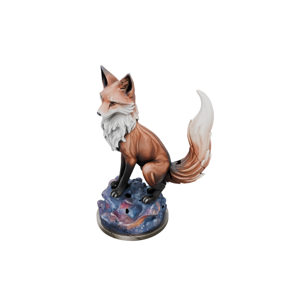 Galaxy Kitsune Nine-Tail Fox