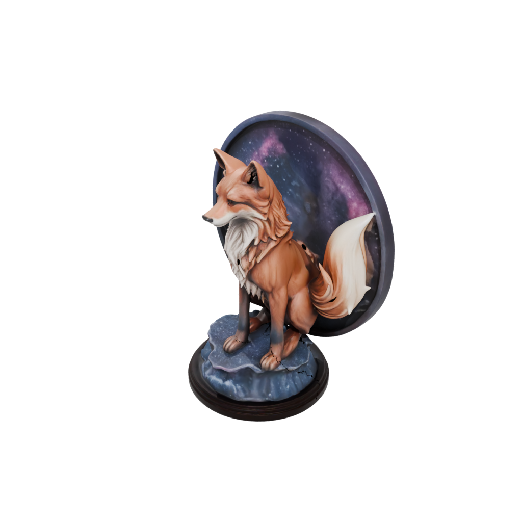 Galaxy Relief Kitsune Nine-Tail Fox