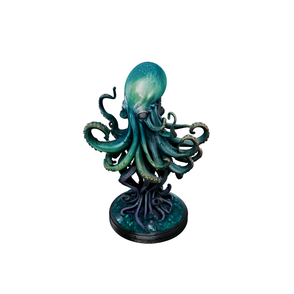Galaxy Relief Kraken Tentacle Sculpture