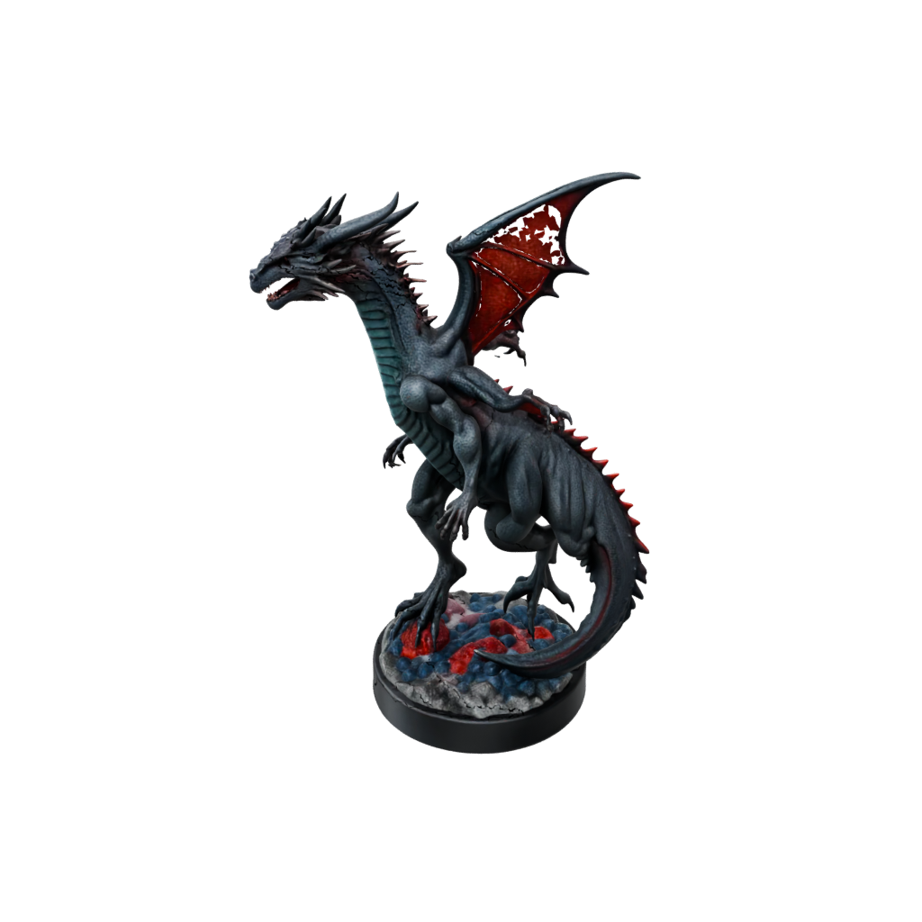 Galaxy Relief Lava Drake