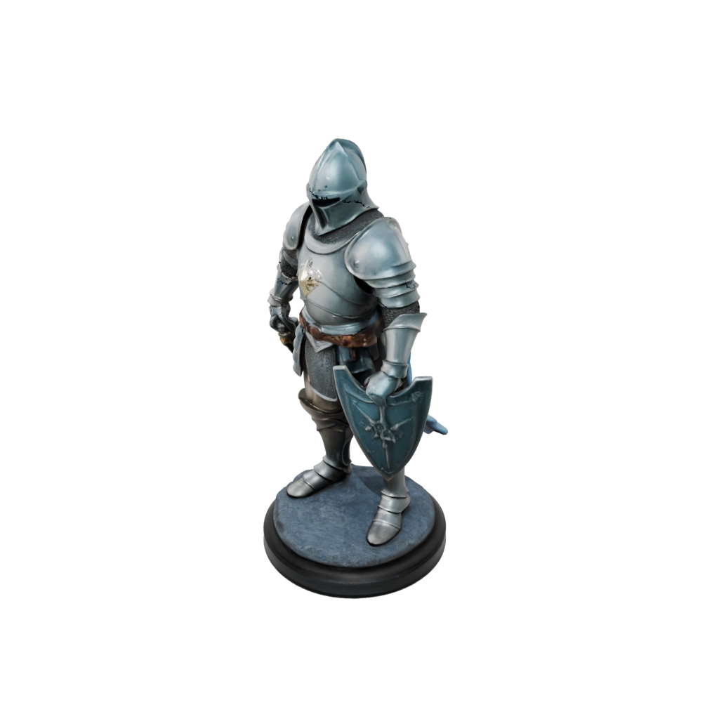 Galaxy Relief Medieval Knight Statue