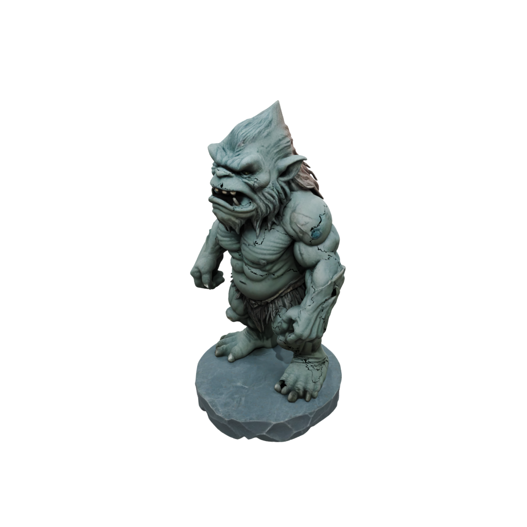 Galaxy Relief Rock Troll