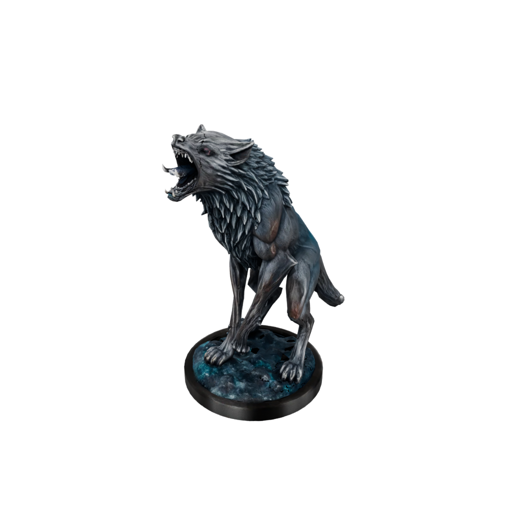 Galaxy Relief Werewolf Mid-Howl
