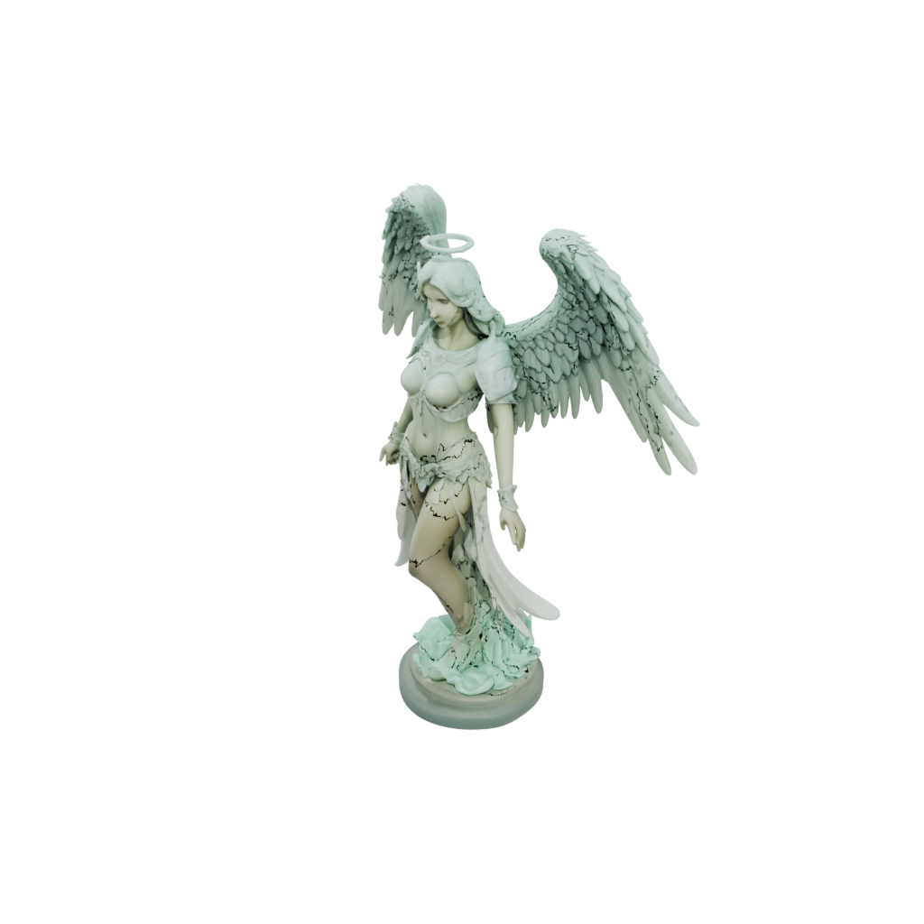 Glow Bust Celestial Angel Warrior