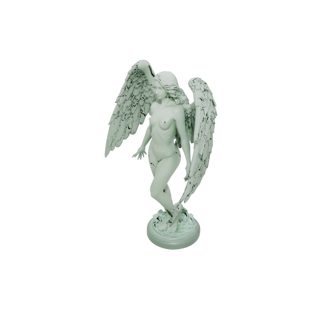 Glow Bust Fallen Angel