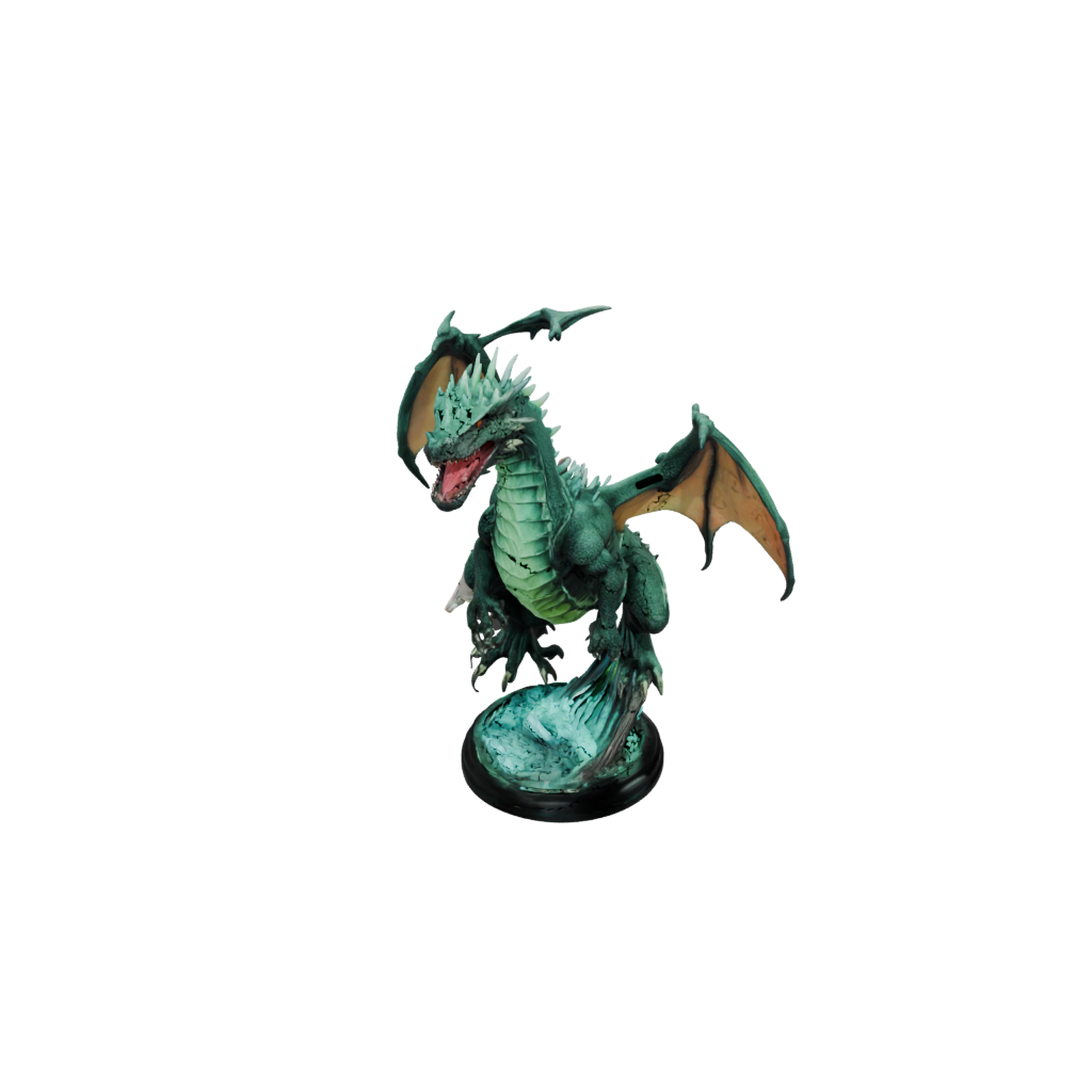 Glow Bust Lava Drake