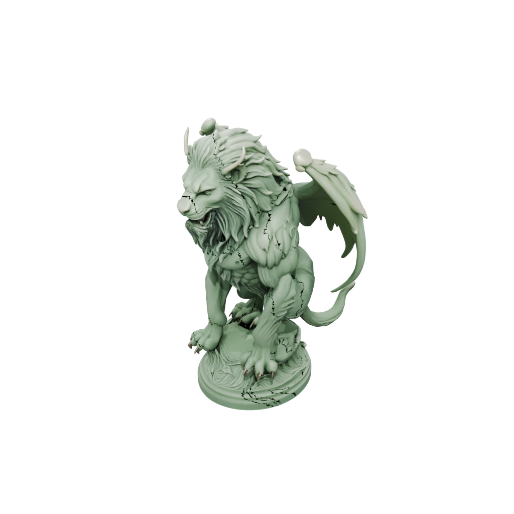 Glow Bust Manticore