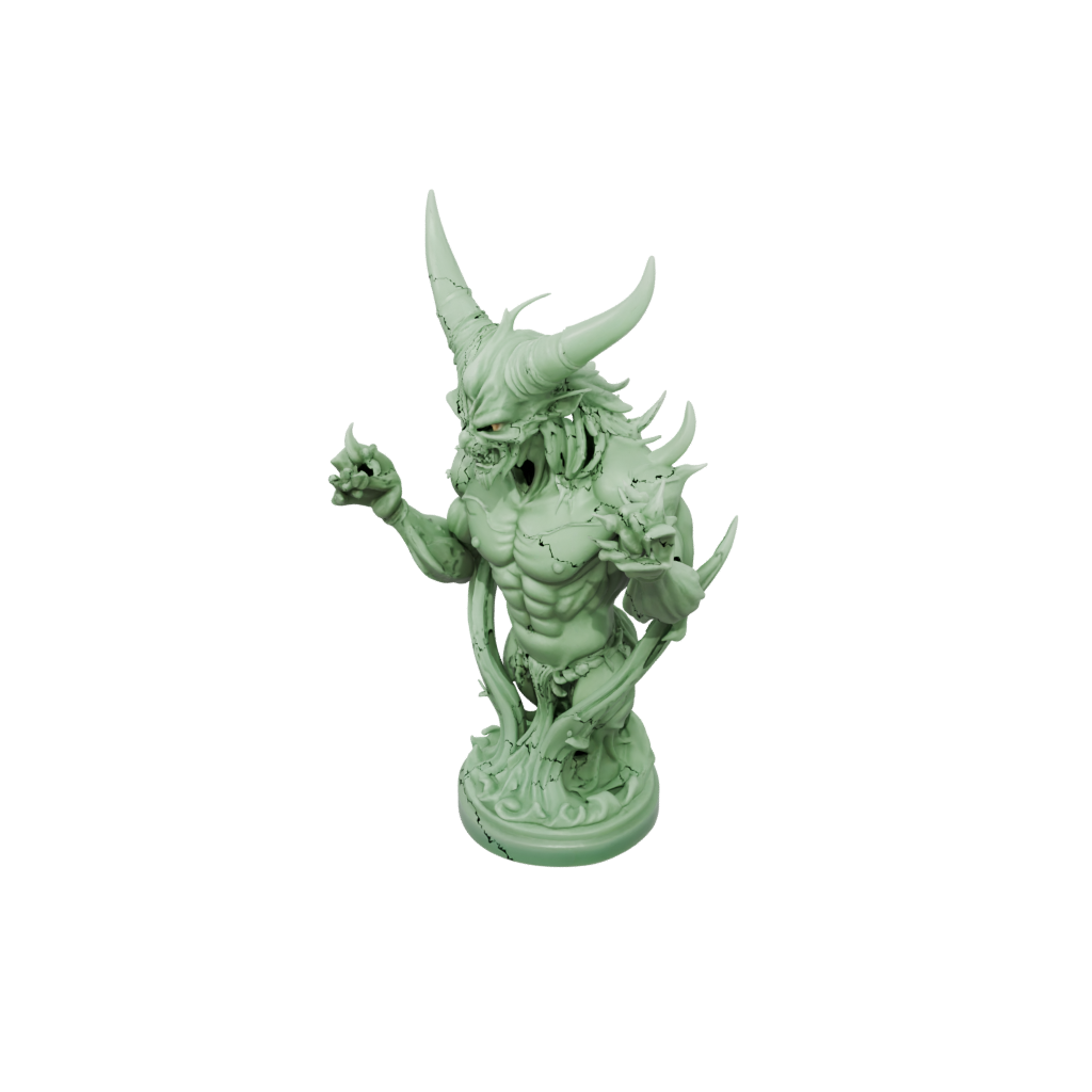 Glow Bust Oni Demon