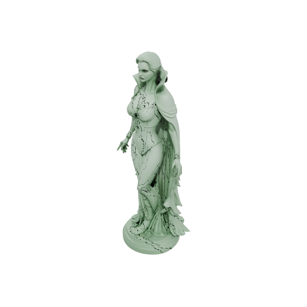Glow Bust Vampire Countess
