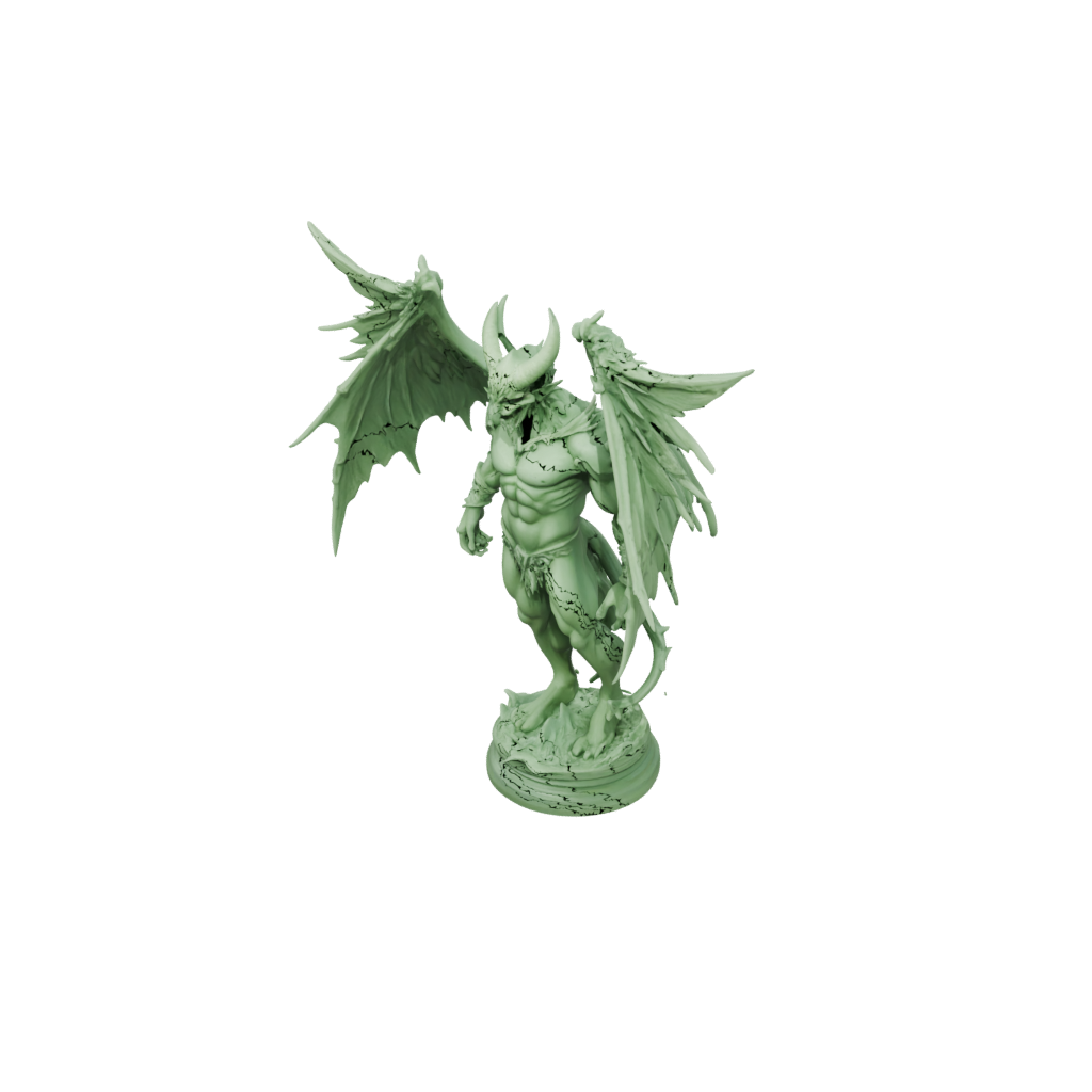 Glow Bust Winged Demon Lord
