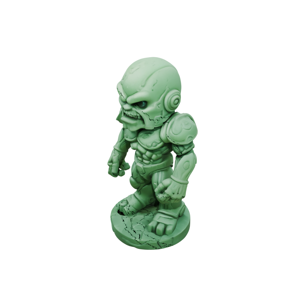 Glow Chibi Earth Golem Colossus