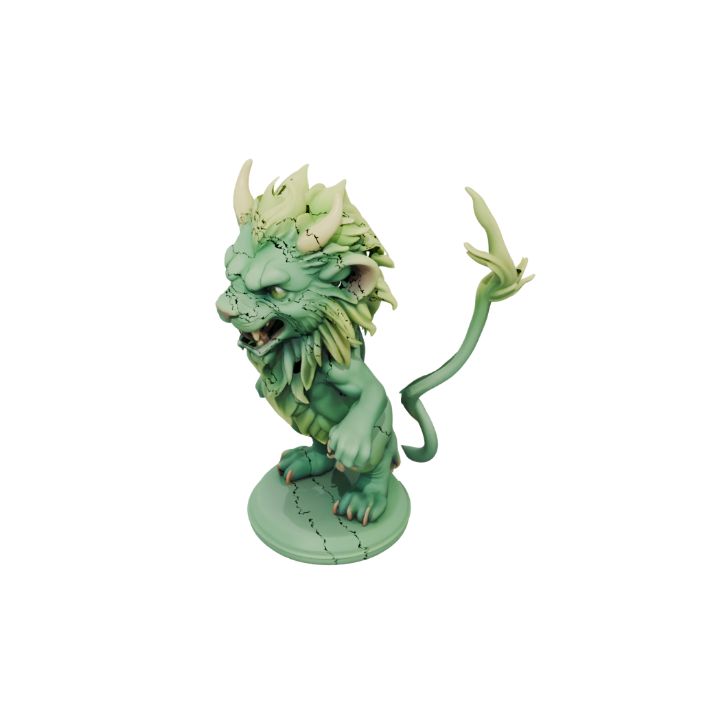 Glow Chibi Manticore