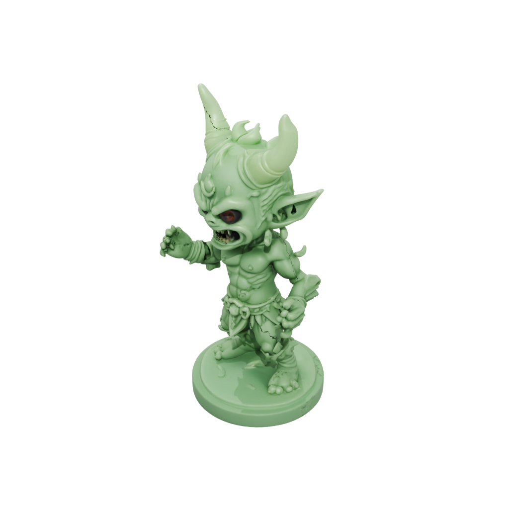 Glow Chibi Oni Demon