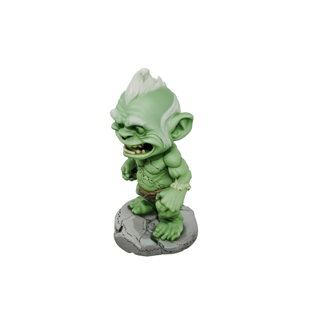 Glow Chibi Rock Troll